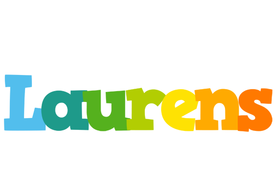 Laurens rainbows logo