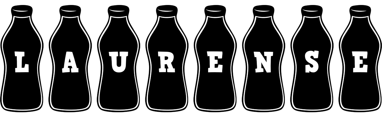 Laurense bottle logo