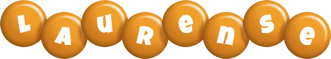 Laurense candy-orange logo