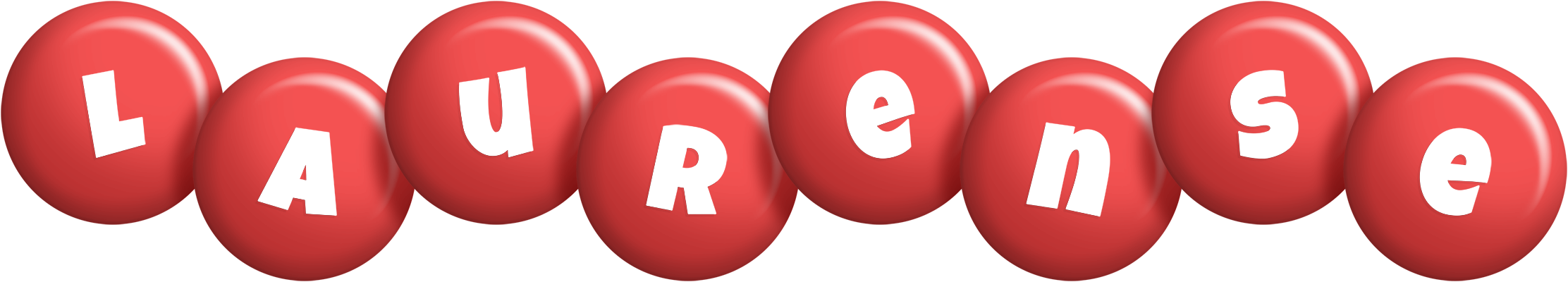 Laurense candy-red logo
