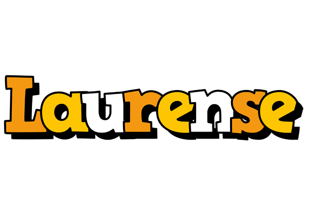 Laurense cartoon logo