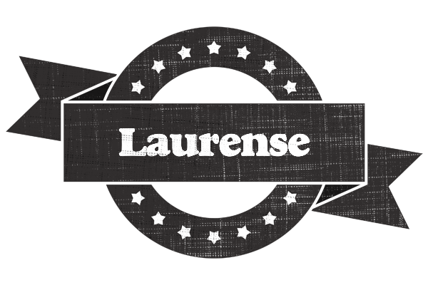 Laurense grunge logo