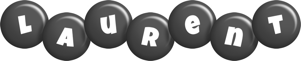 Laurent candy-black logo