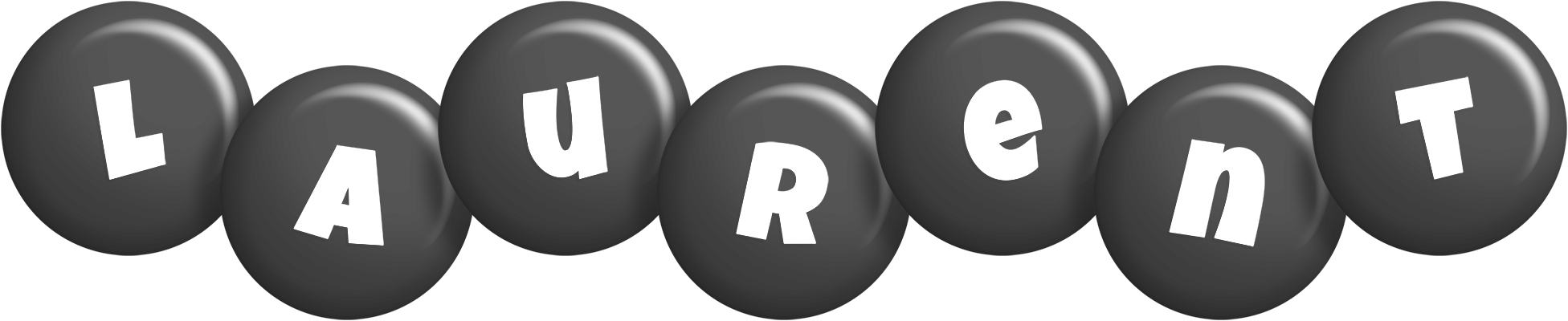 Laurent candy-black logo