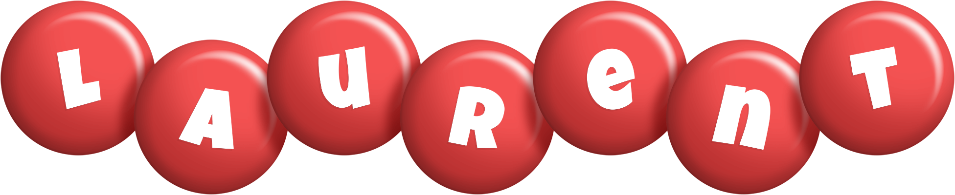 Laurent candy-red logo