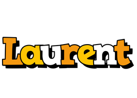 Laurent cartoon logo