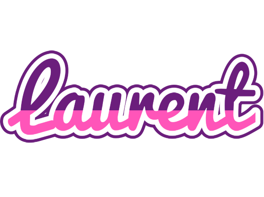 Laurent cheerful logo