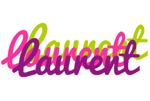 Laurent flowers logo