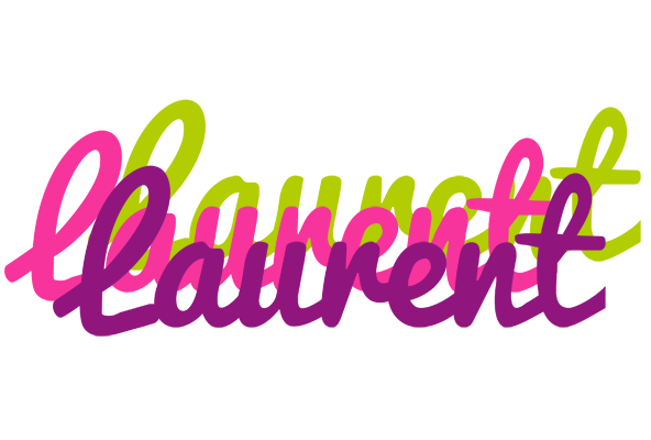 Laurent flowers logo