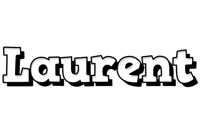 Laurent snowing logo