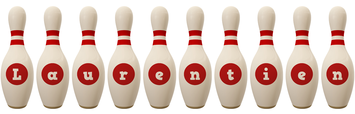 Laurentien bowling-pin logo
