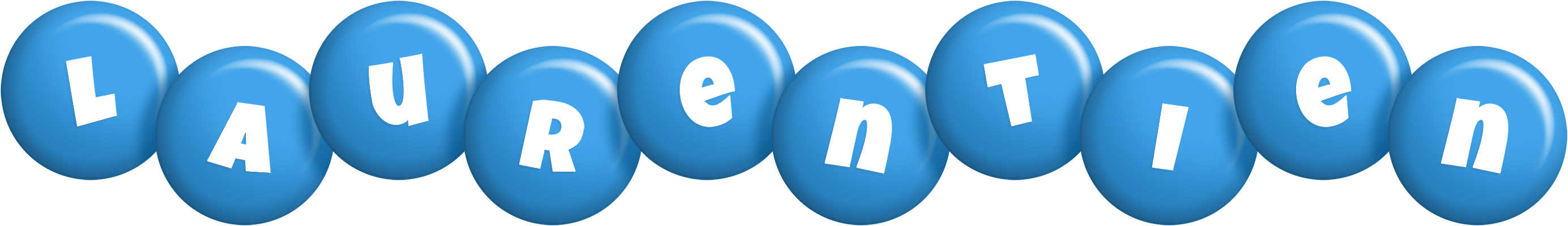 Laurentien candy-blue logo