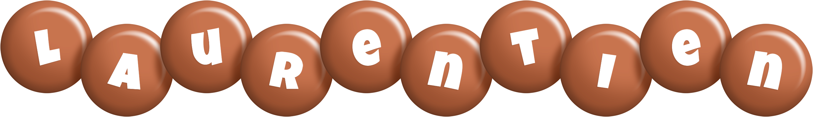 Laurentien candy-brown logo