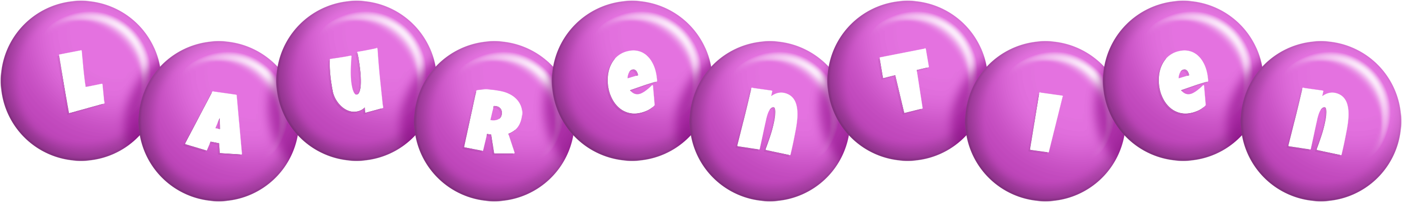 Laurentien candy-purple logo