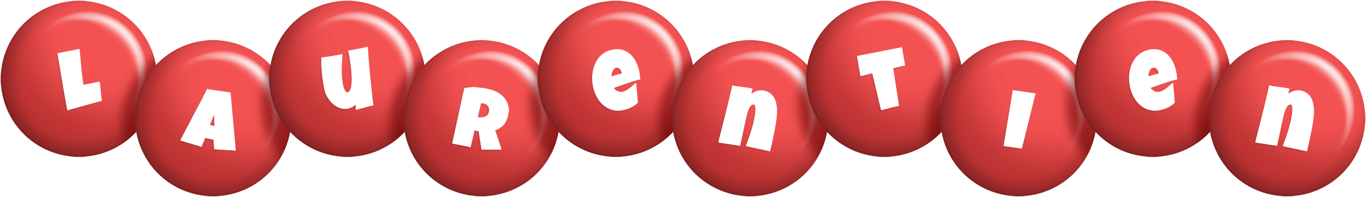 Laurentien candy-red logo
