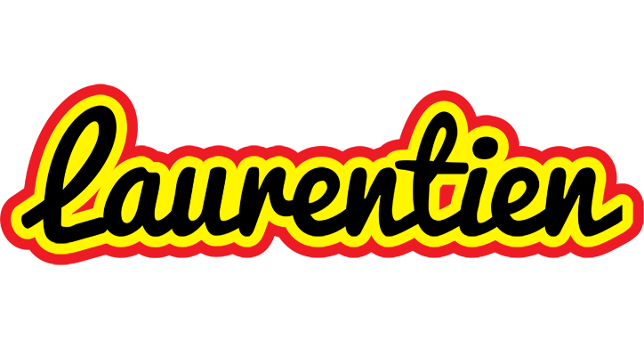 Laurentien flaming logo