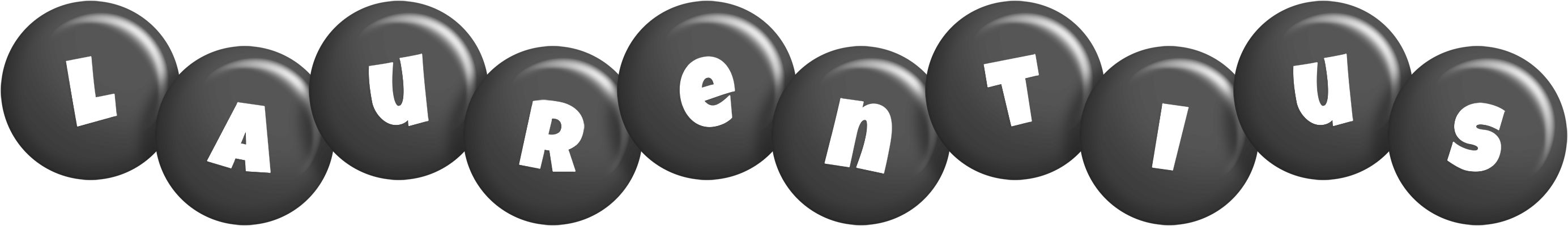 Laurentius candy-black logo