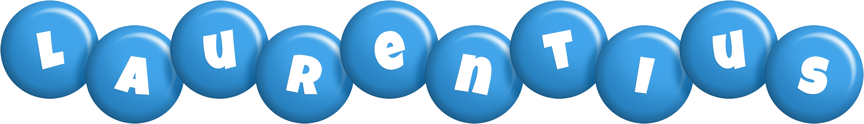 Laurentius candy-blue logo