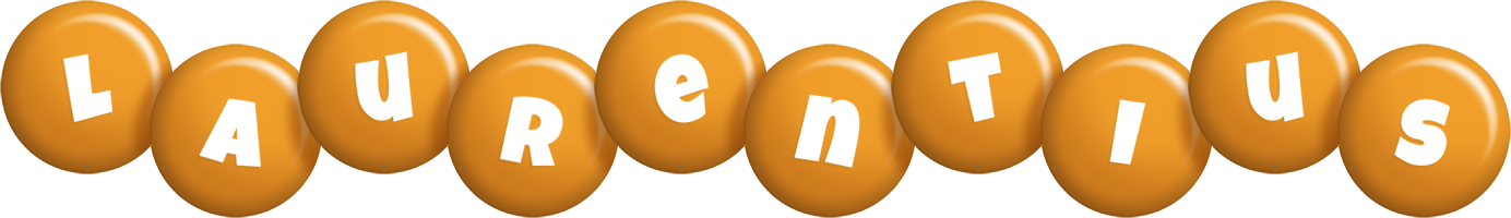 Laurentius candy-orange logo