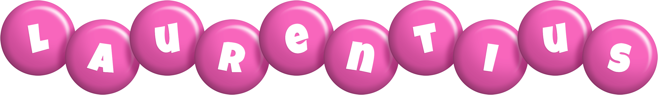 Laurentius candy-pink logo