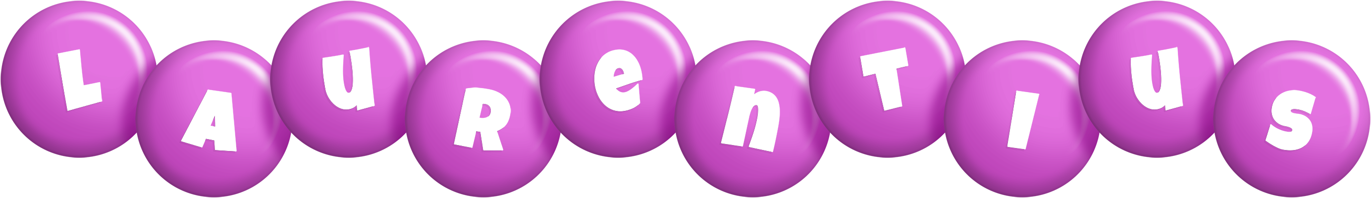 Laurentius candy-purple logo