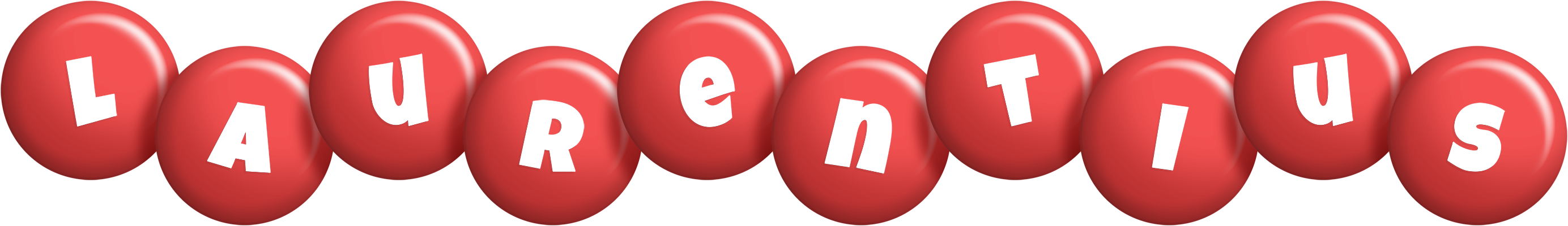 Laurentius candy-red logo
