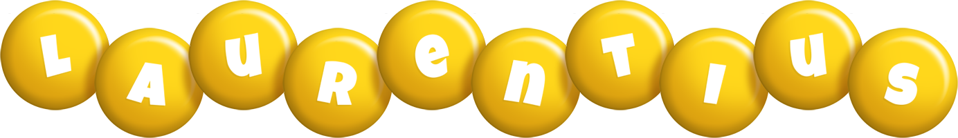 Laurentius candy-yellow logo