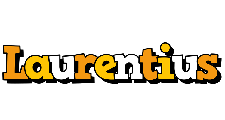 Laurentius cartoon logo