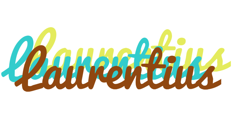 Laurentius cupcake logo