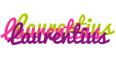 Laurentius flowers logo