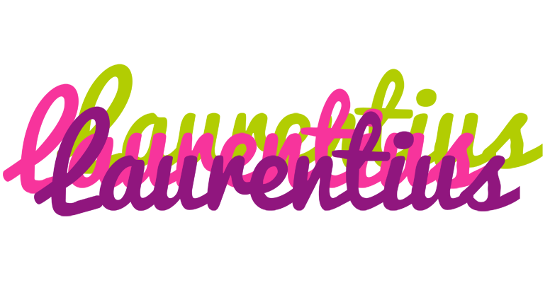 Laurentius flowers logo