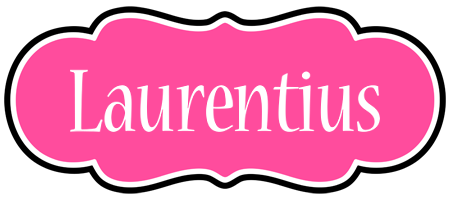Laurentius invitation logo