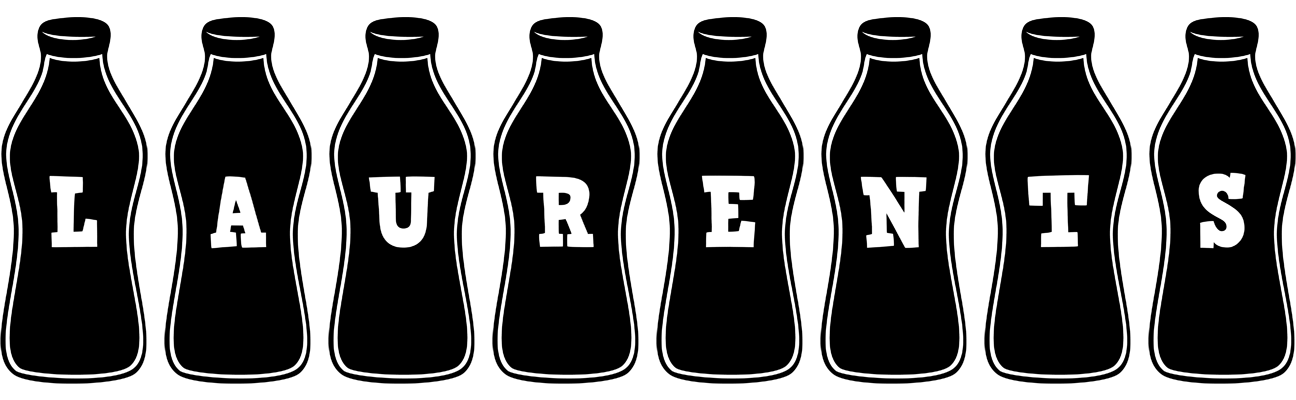 Laurents bottle logo