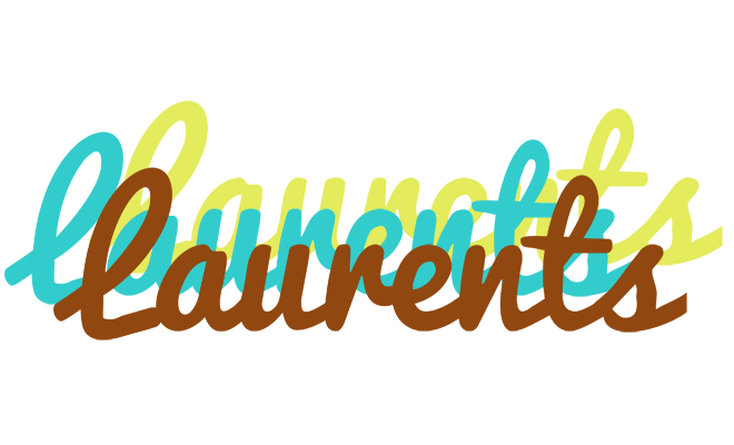 Laurents cupcake logo