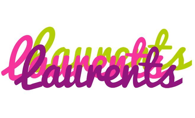 Laurents flowers logo