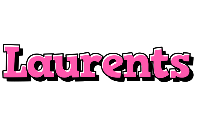 Laurents girlish logo