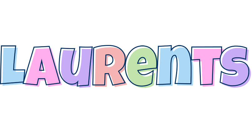Laurents pastel logo