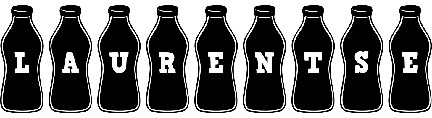 Laurentse bottle logo