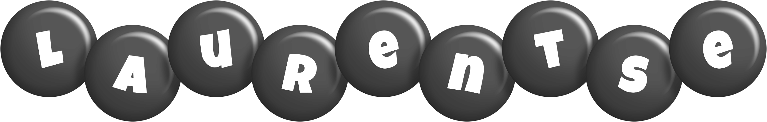 Laurentse candy-black logo