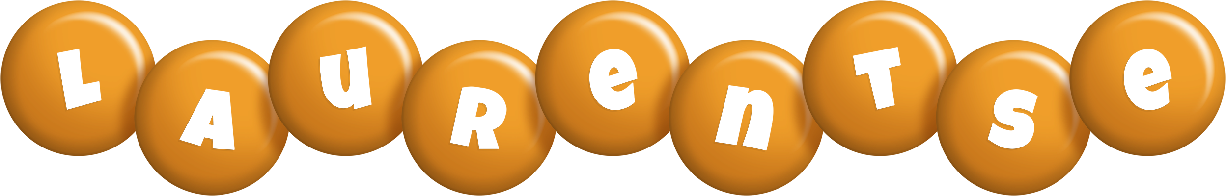 Laurentse candy-orange logo