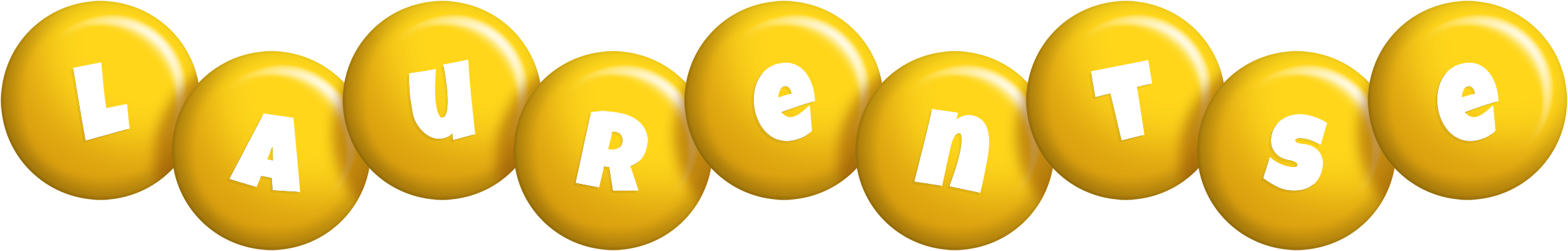 Laurentse candy-yellow logo