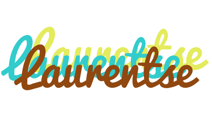 Laurentse cupcake logo