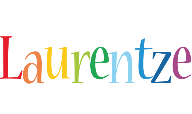 Laurentze birthday logo