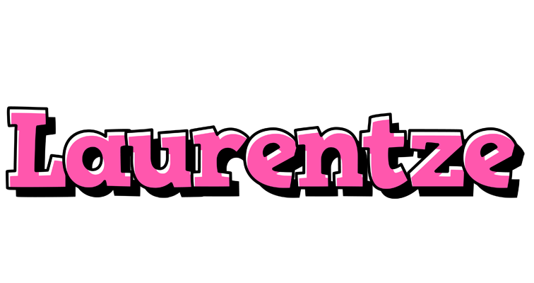 Laurentze girlish logo