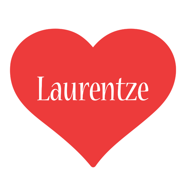 Laurentze love logo