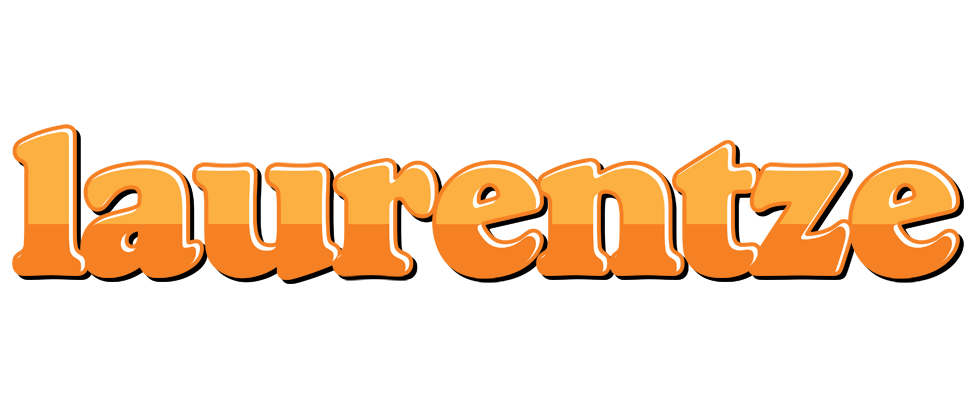 Laurentze orange logo
