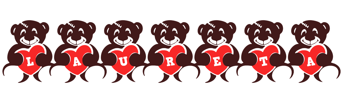 Laureta bear logo