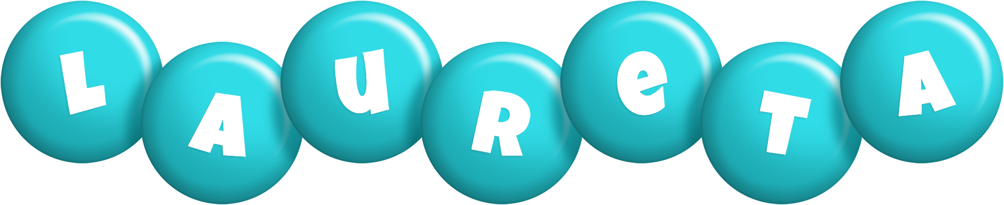 Laureta candy-azur logo