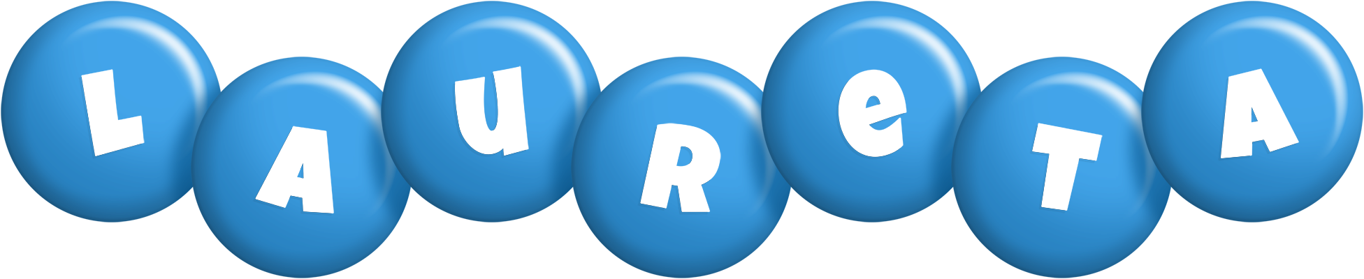 Laureta candy-blue logo