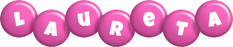 Laureta candy-pink logo